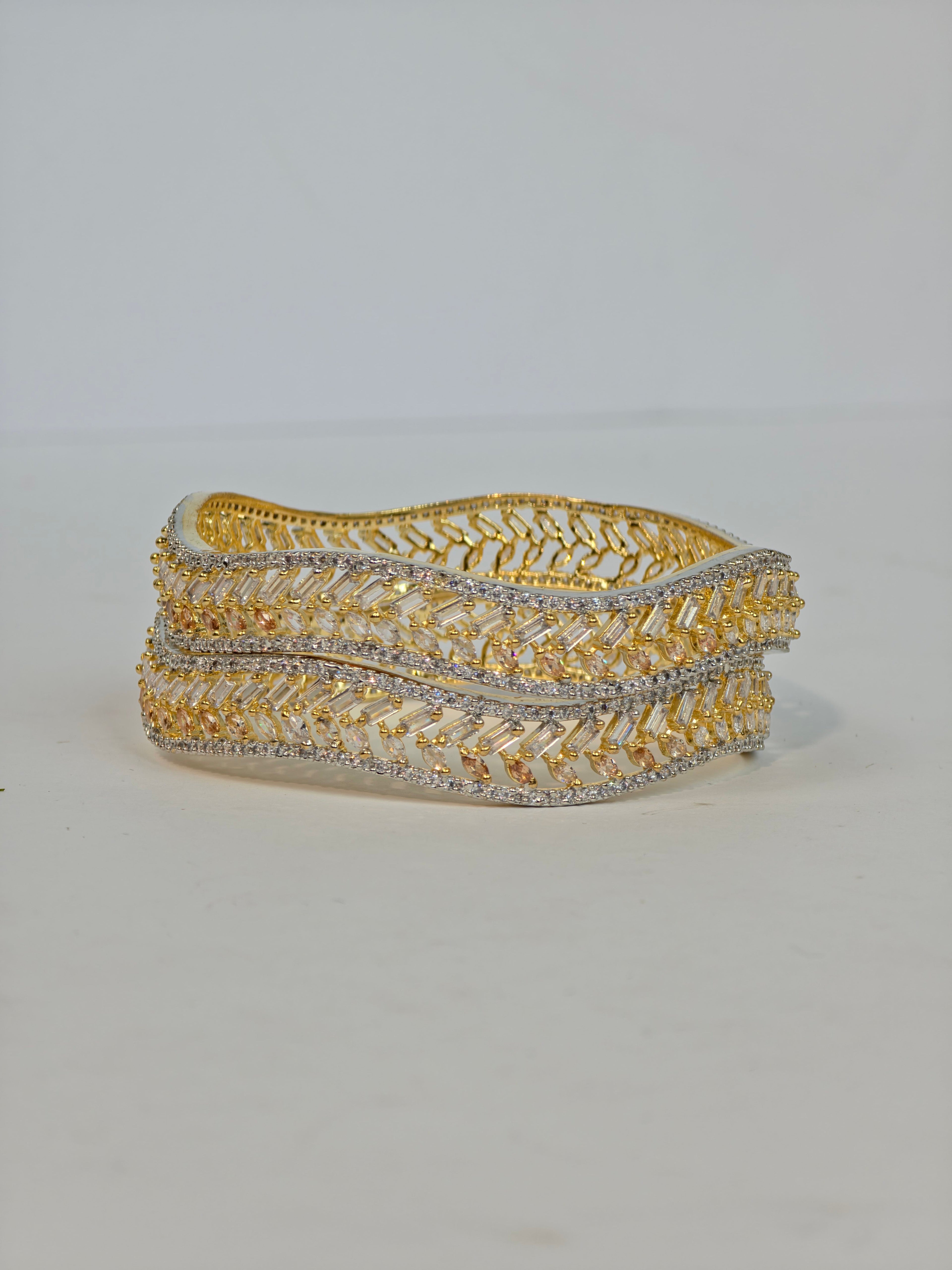 Aurora Luster Bangle set