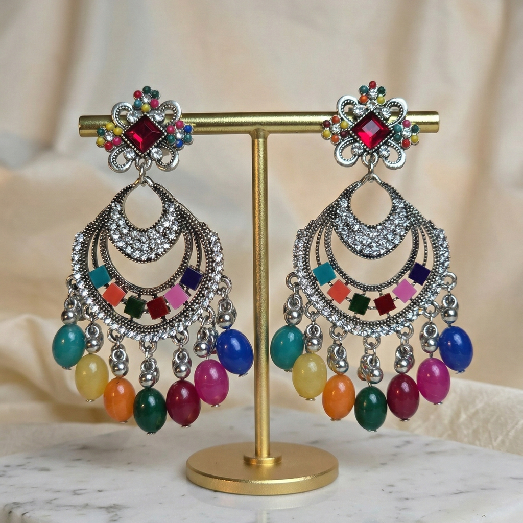 Chandbali Drop Earrings