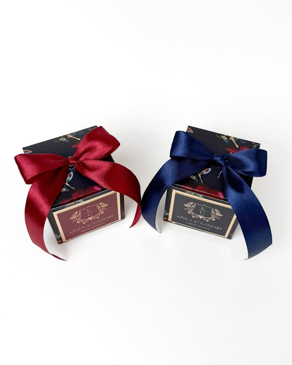 Royal Red Bid Box | Luxury Wedding Favor Boxes | De Fleuristes