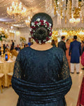 Maroon Hair Bun