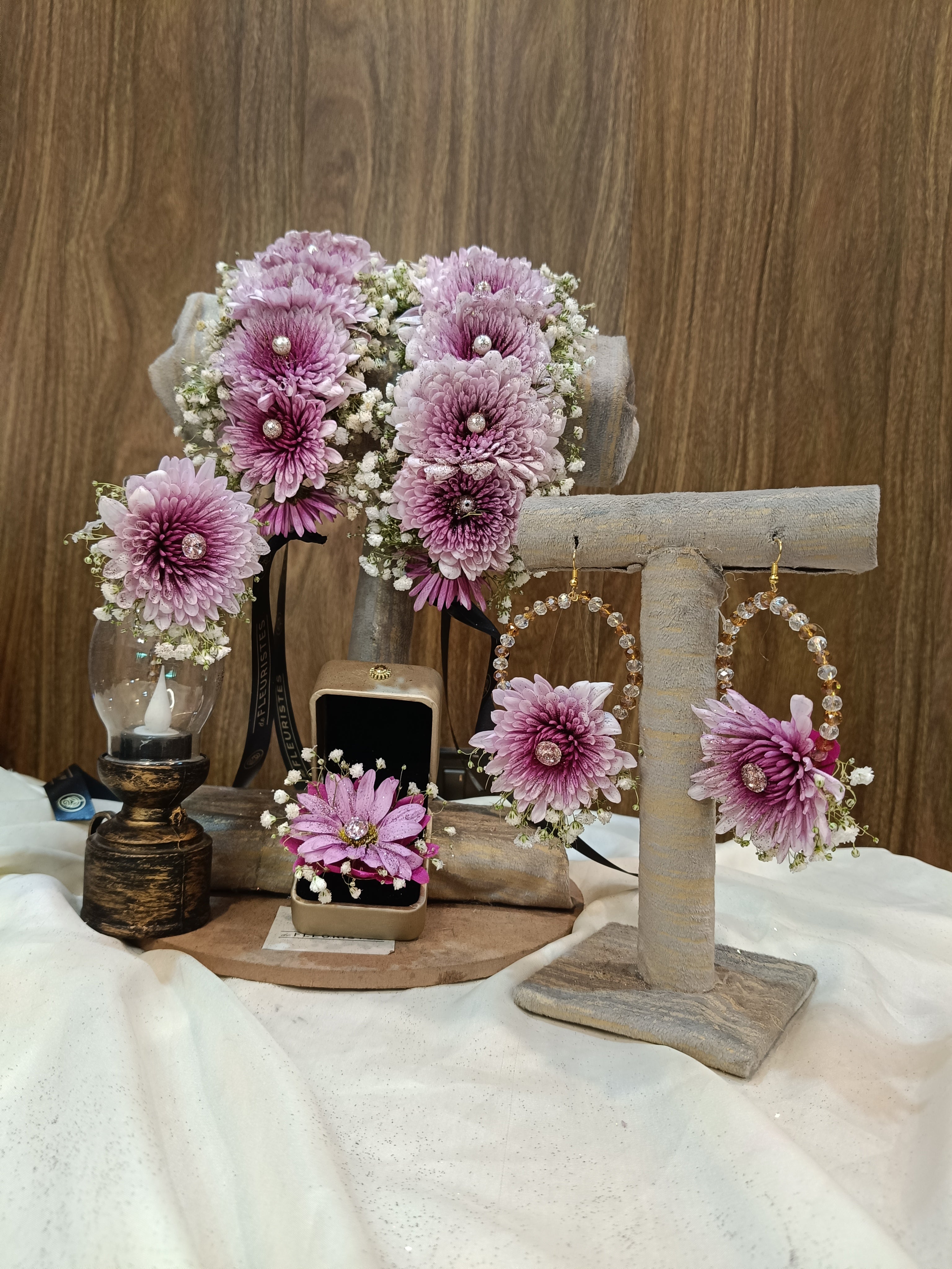 Chrysanthemum Chic Bridal Accessories