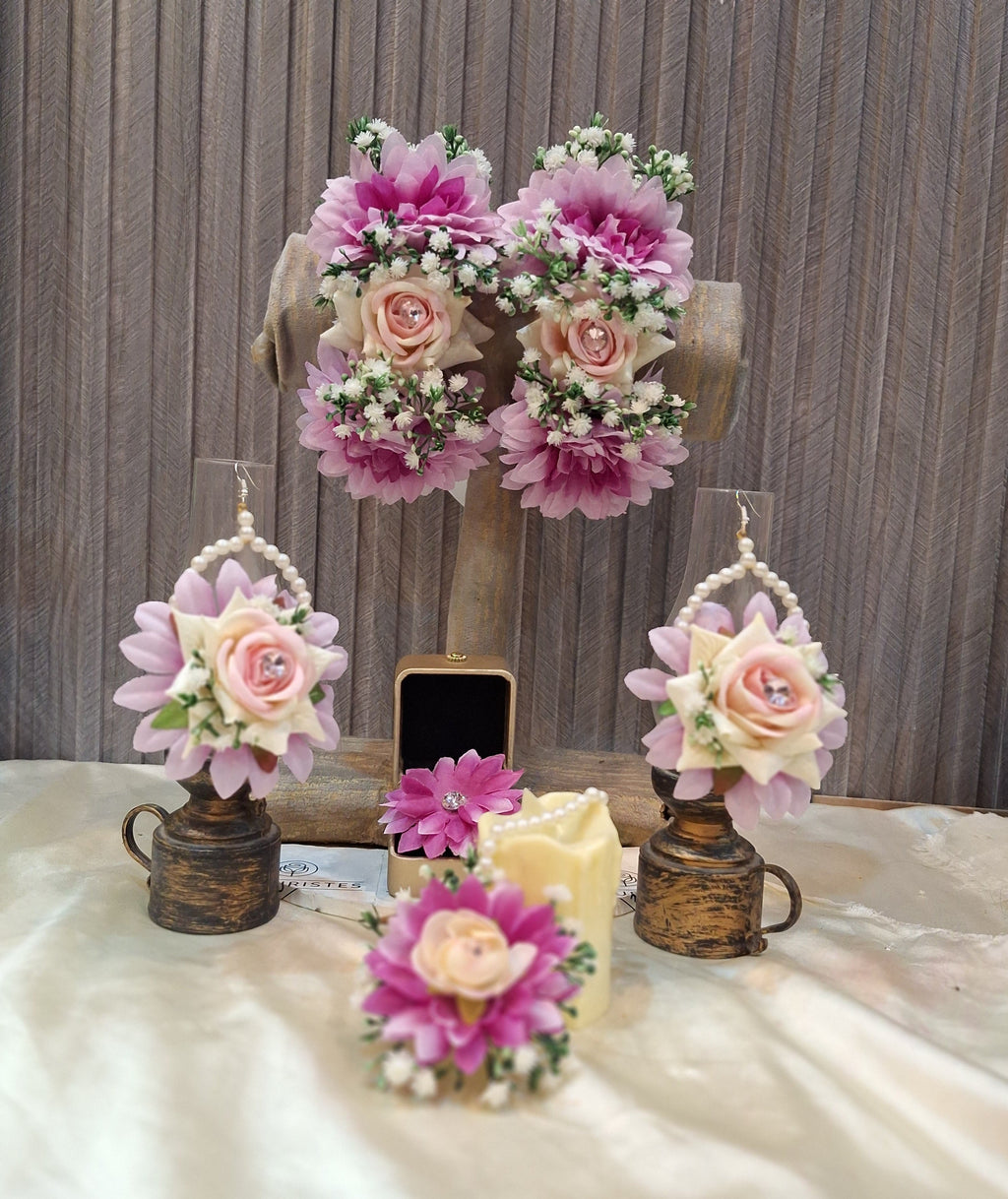 Elegant Floral Jewelry