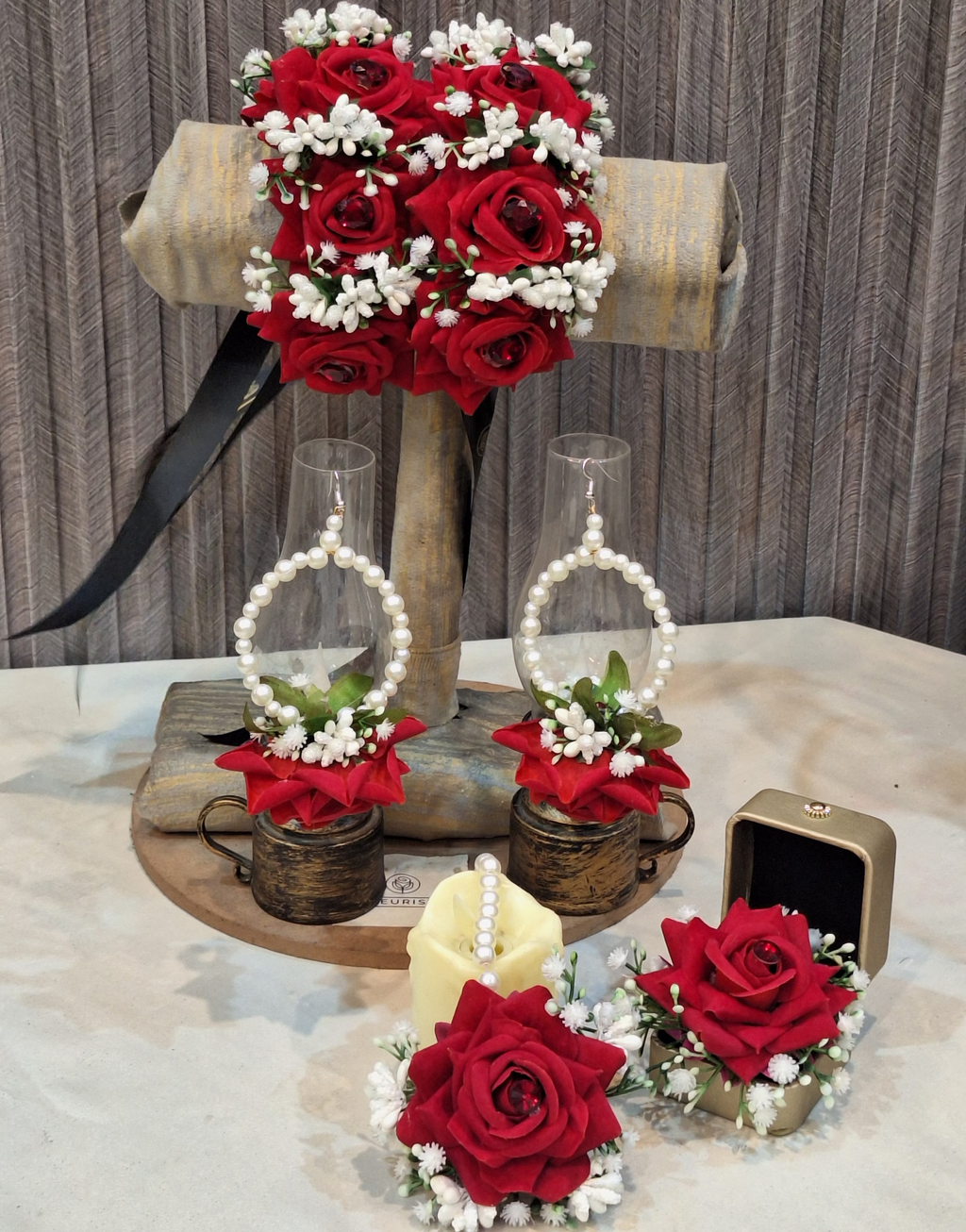 Dilkash floral jewelry