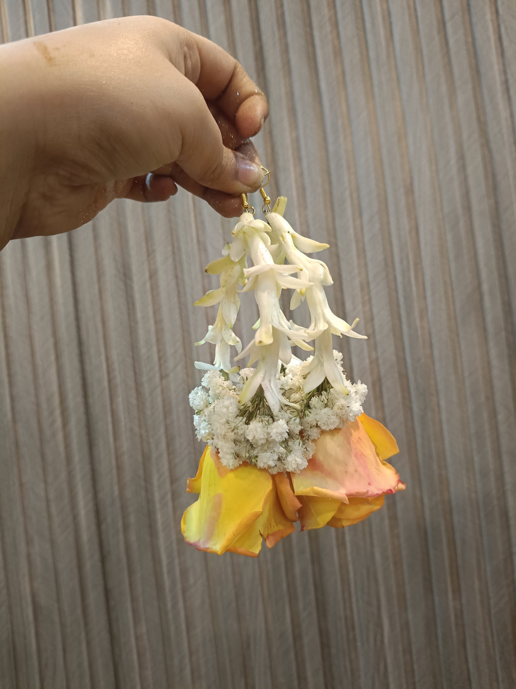 Rose floral jewelry