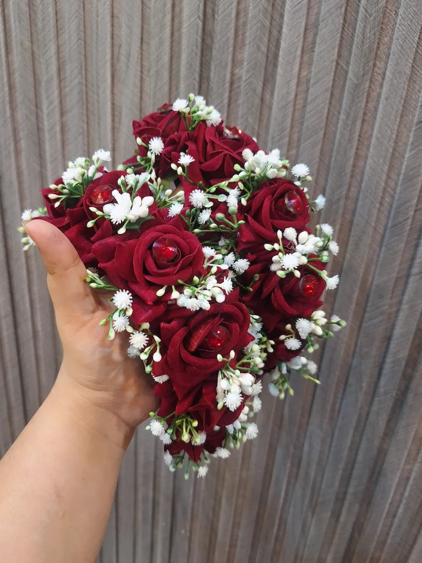 Deep Red Gajra