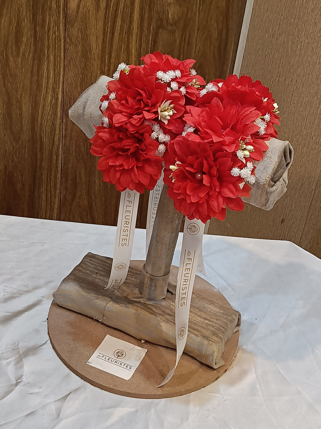 Ruby Red Bloom Gajra
