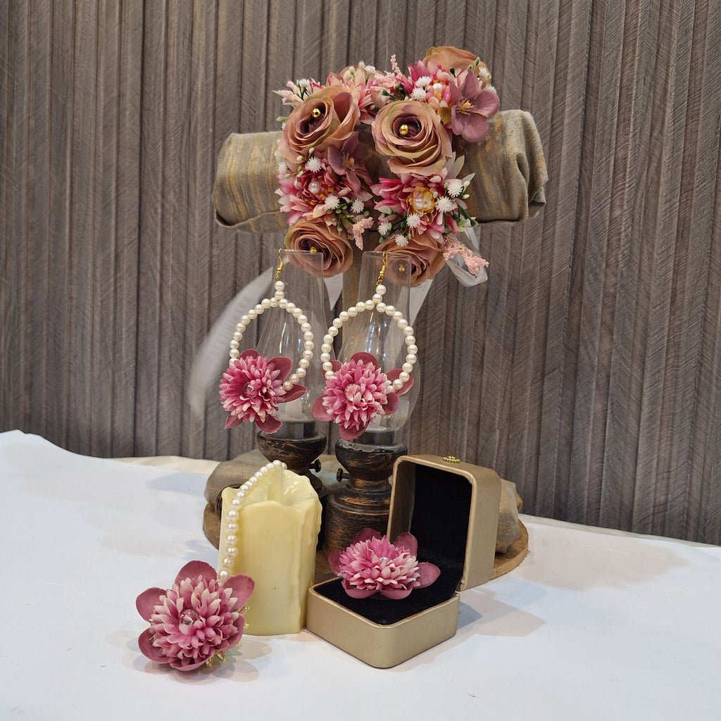 Pure passion floral jewelry