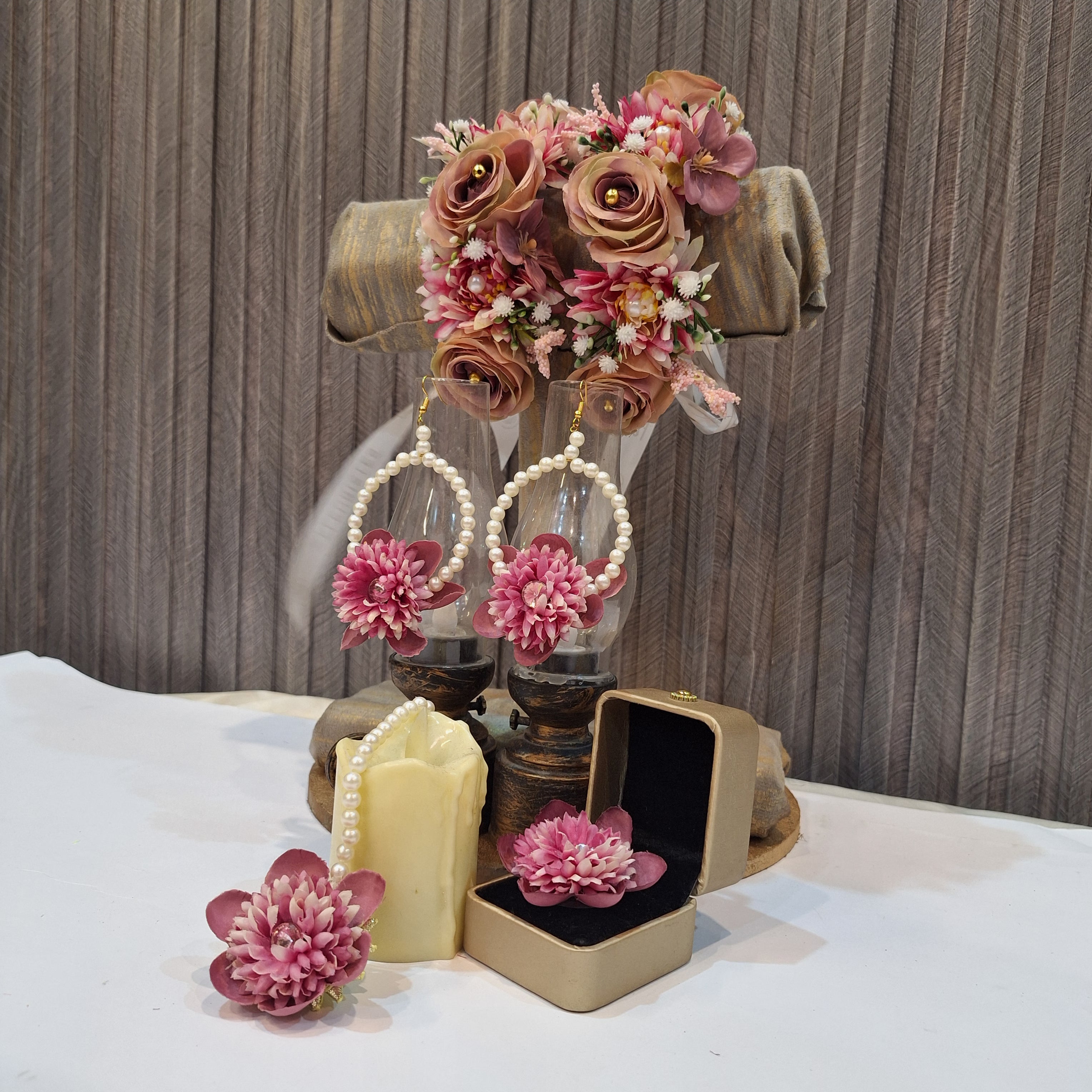 Pure passion floral jewelry