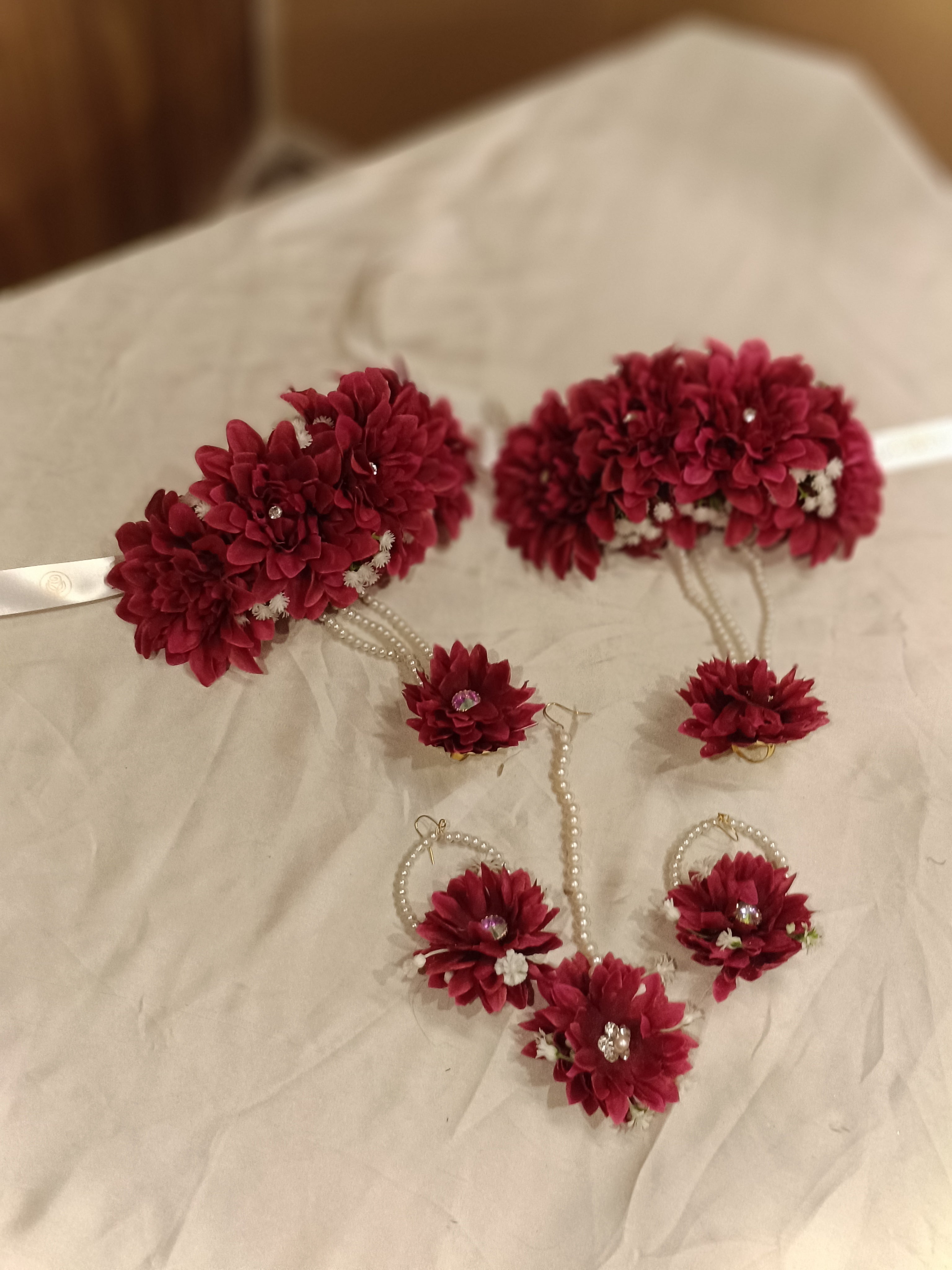 Bridal Bloom floral jewelry
