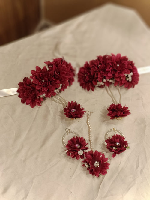 Bridal Bloom floral jewelry