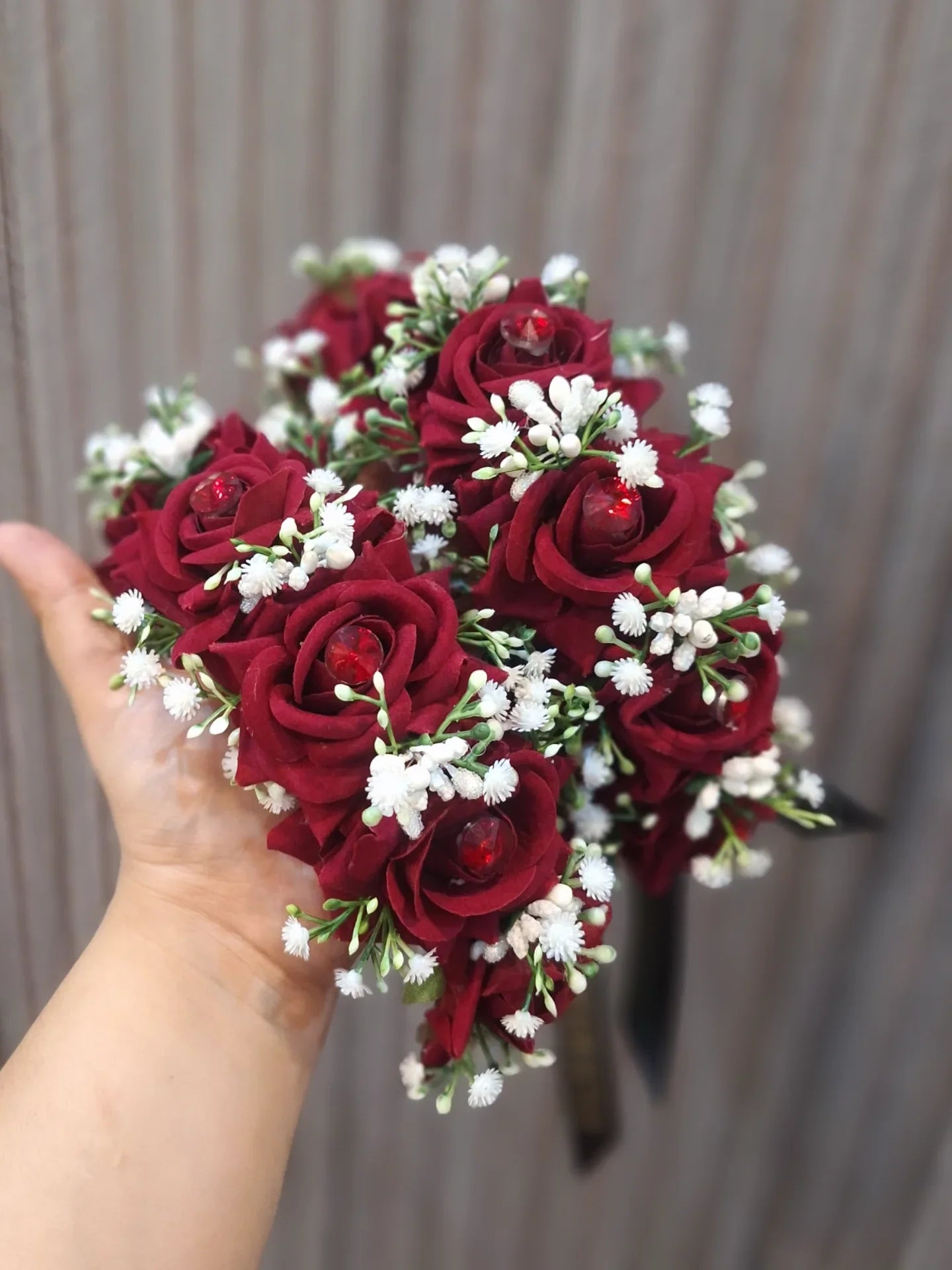 Deep Red Gajra