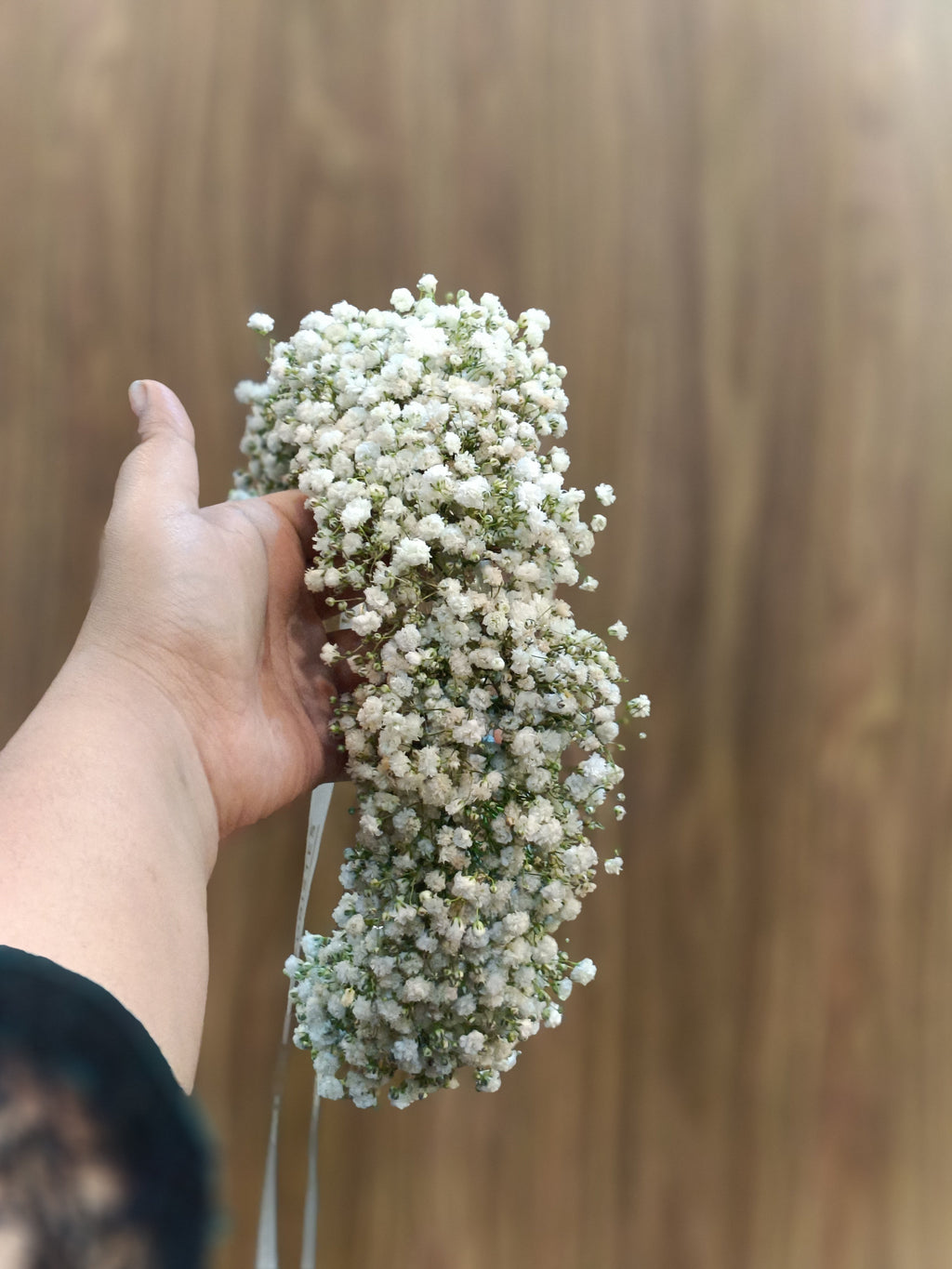 Baby's Breath Floral Hair Bun