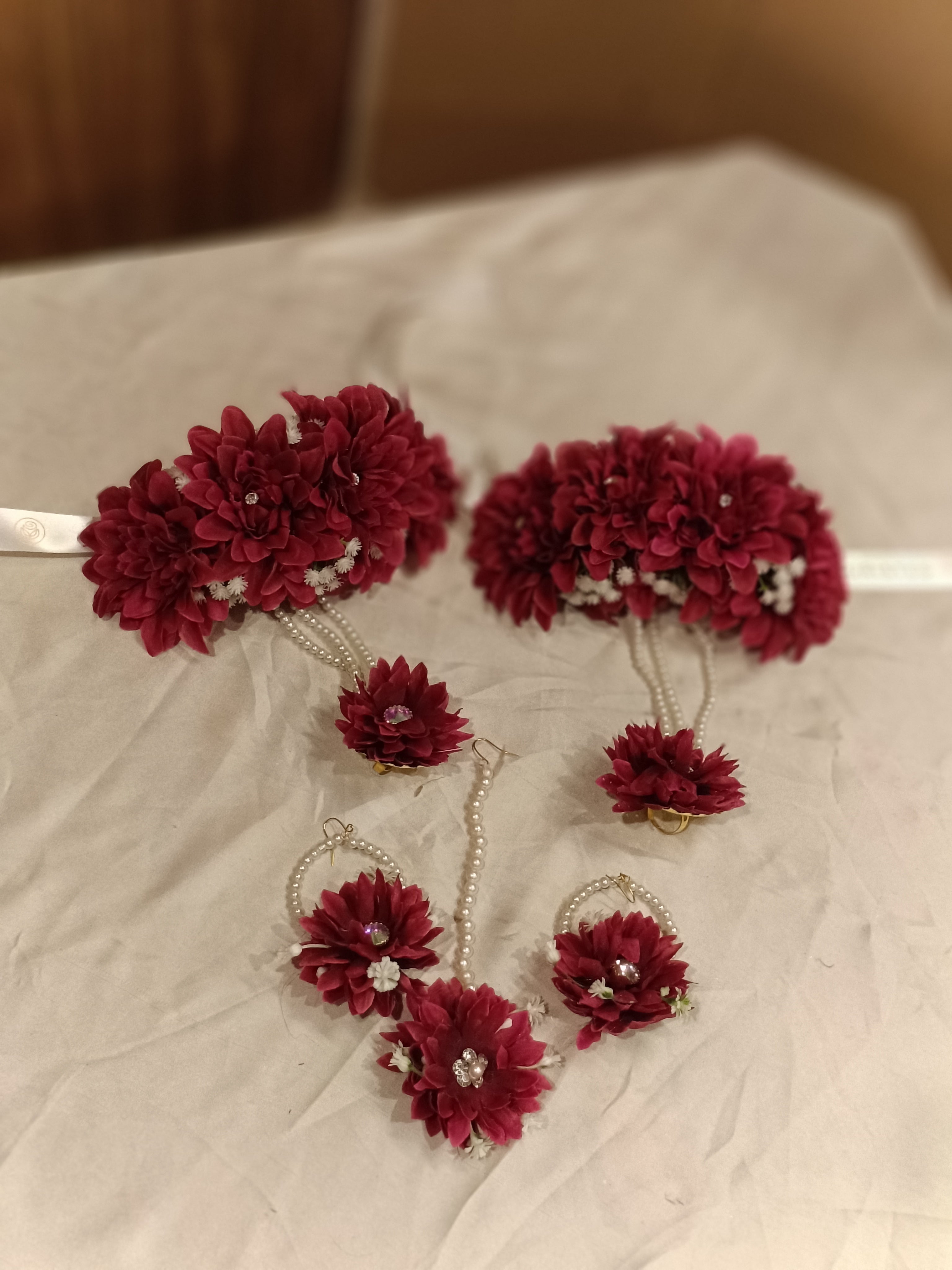 Bridal Bloom floral jewelry
