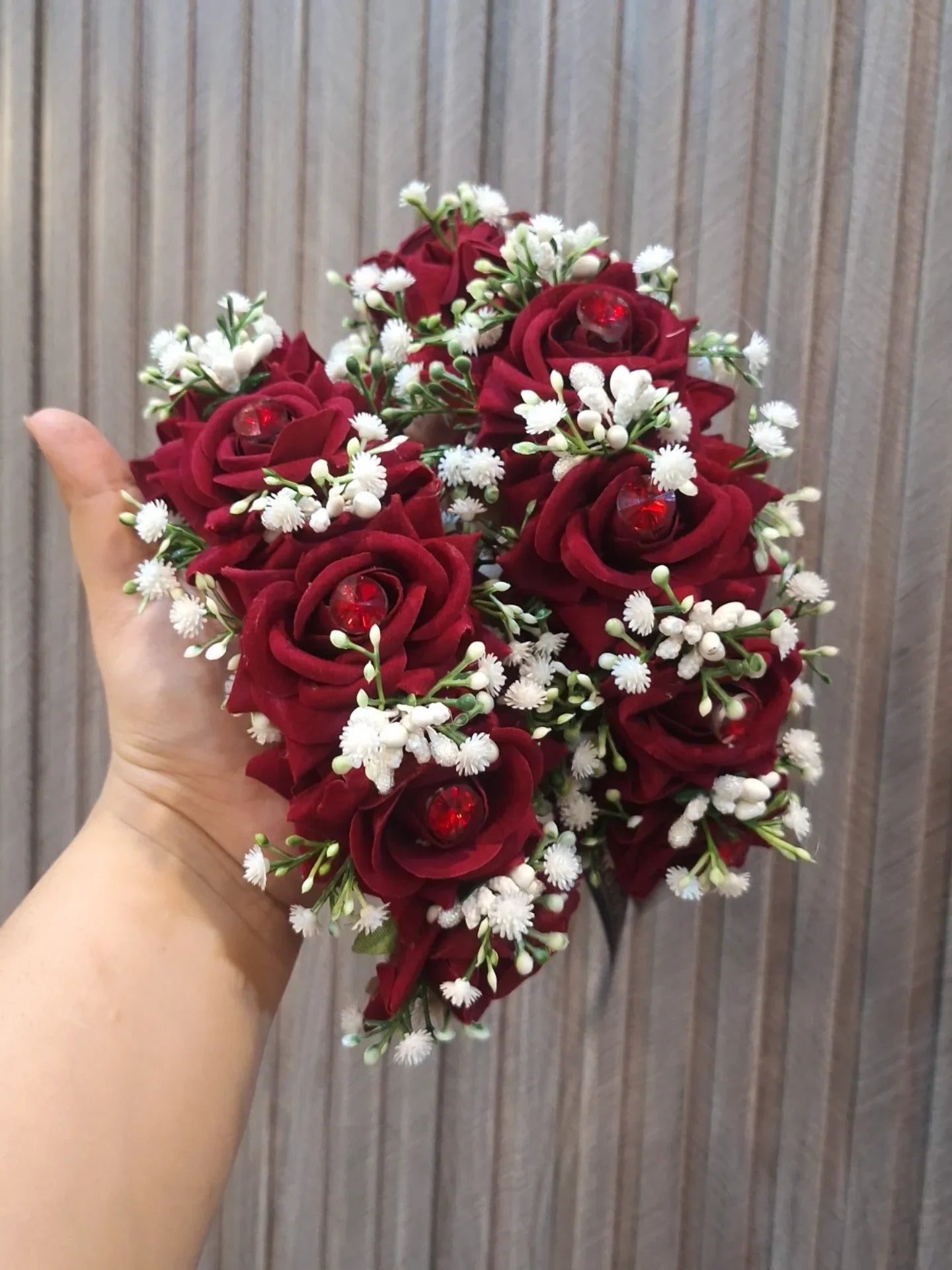 Deep Red Gajra