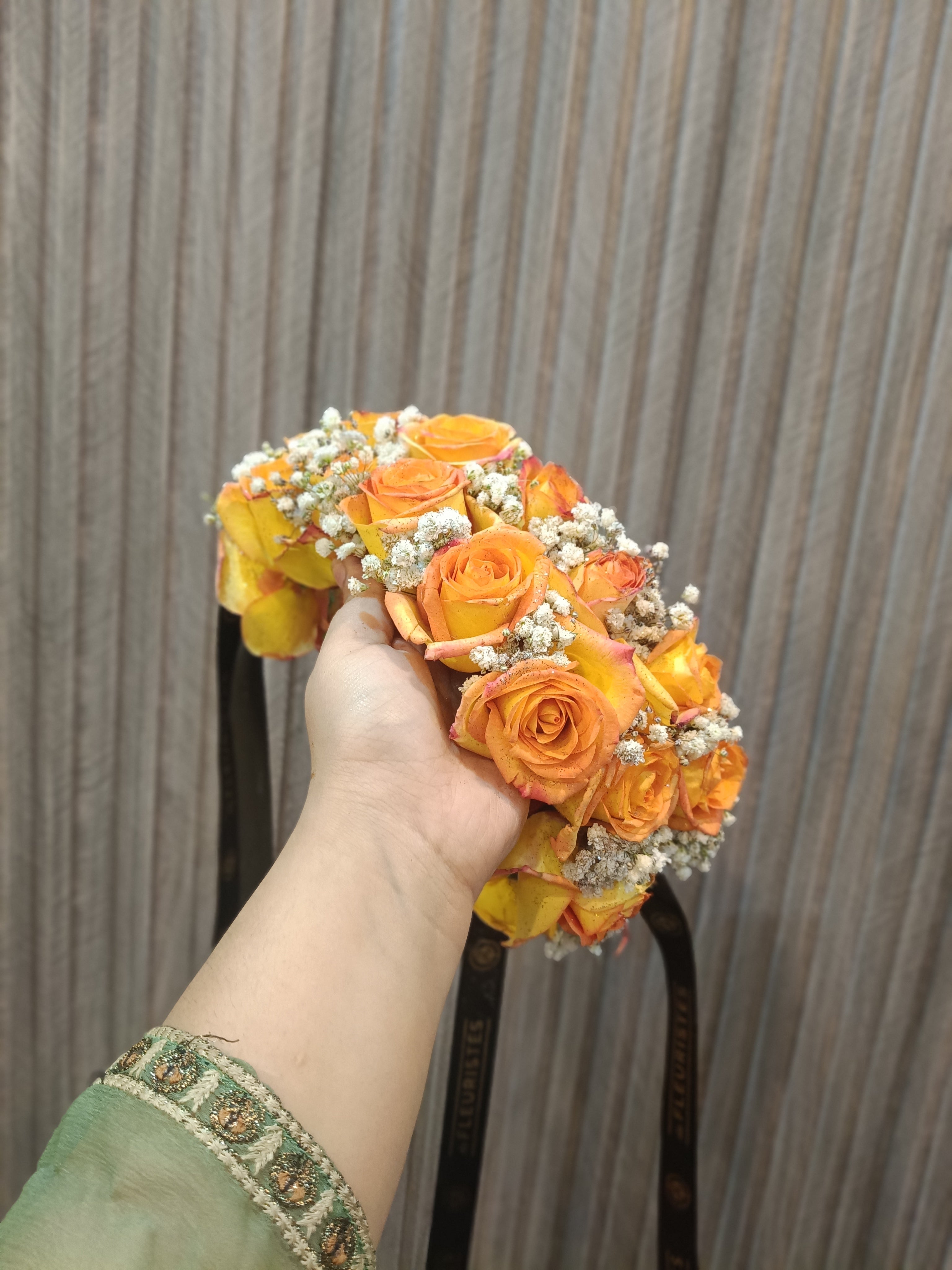 Rose floral jewelry