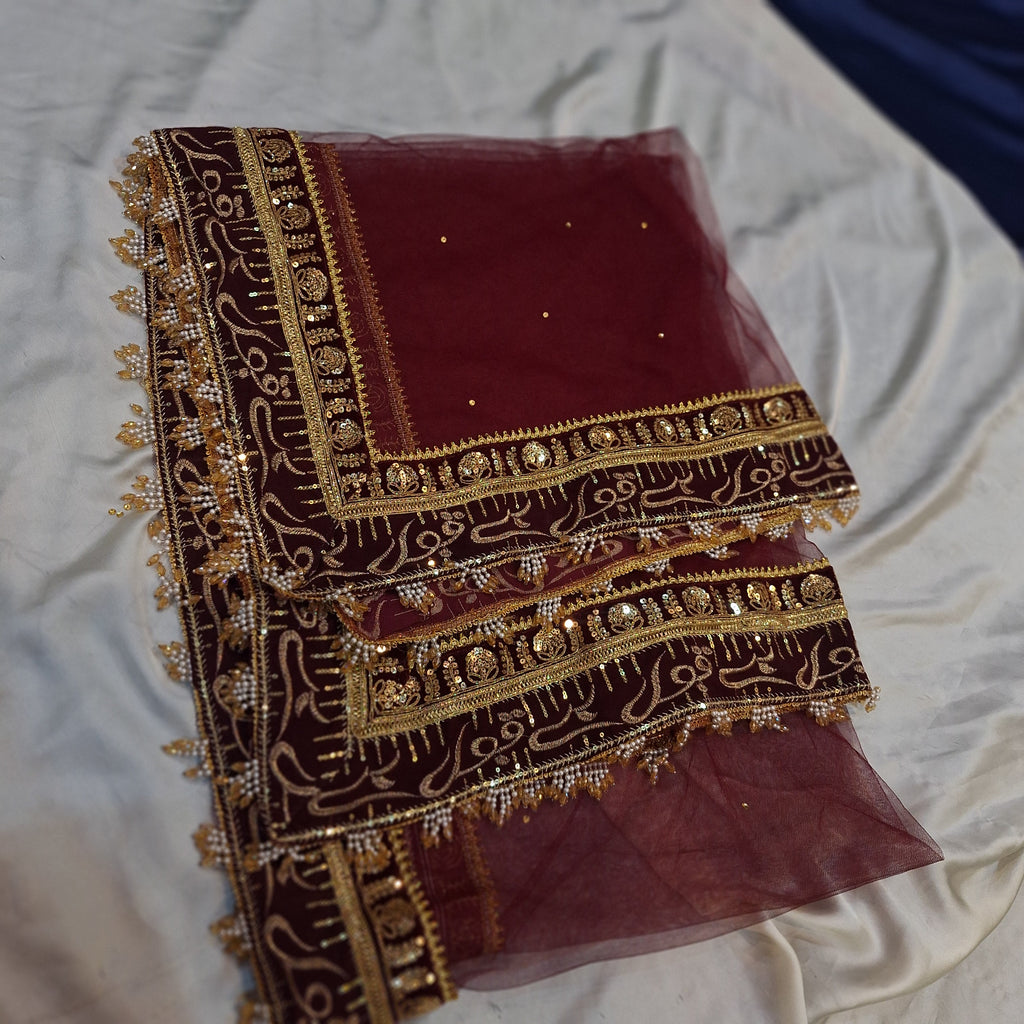 Mughal Majesty Nikkah Duppata
